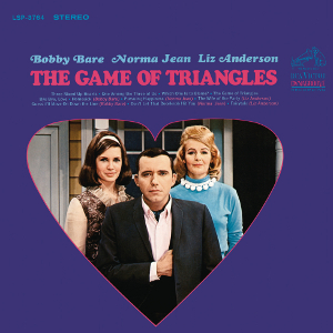 album cover the game of triangles (with norma jean & liz anderson)