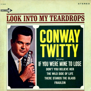 album cover look into my teardrops