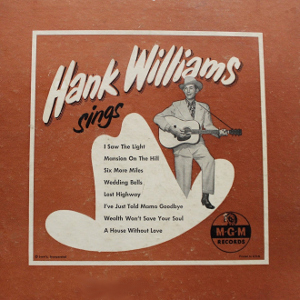 album cover hank williams sings