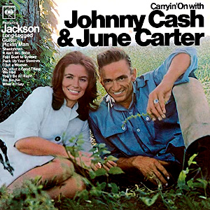 album cover carrying on (with june carter)