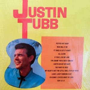 album cover justin tubb '65