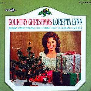 album cover country christmas